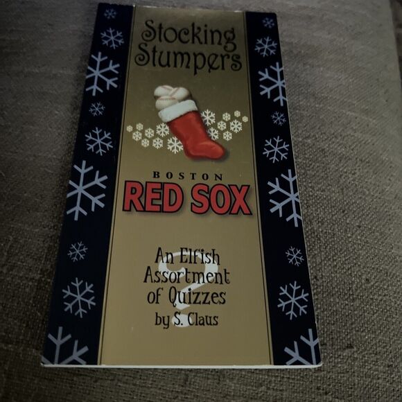 Stocking Stumpers Boston Red Sox An Elvish Assortment of Fun Quizzes - Picture 1 of 2